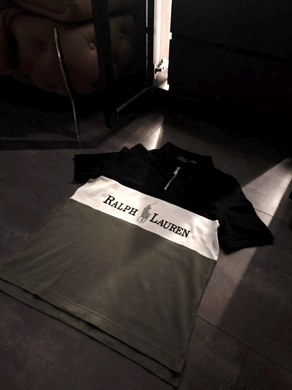 Ralph Lauren Big Pony Half-Zip Polo